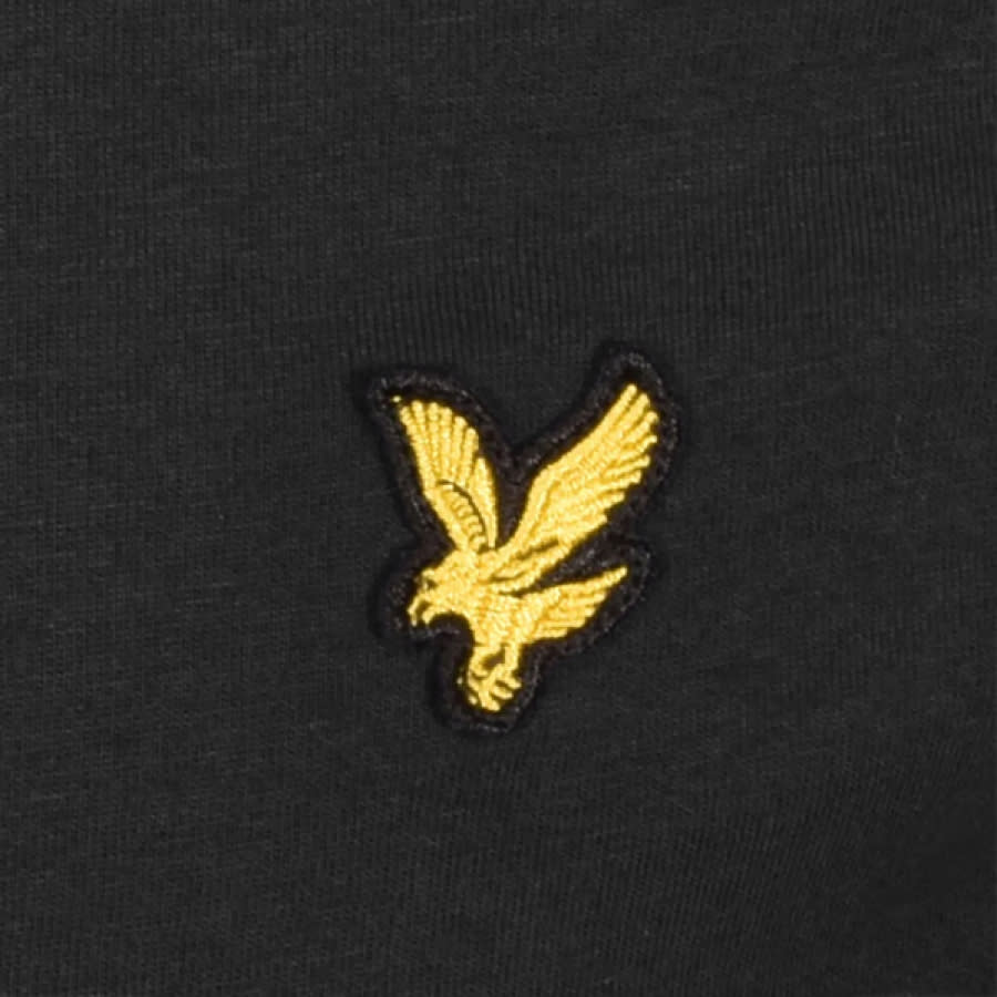 Alternative Image for ProductLyle And Scott Short Sleeved Polo T Shirt Black3